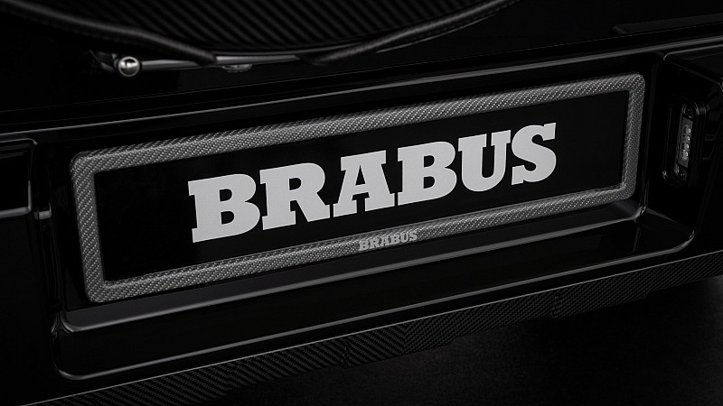 Photo of Brabus License Plate Holder for the Mercedes Benz G63 AMG/G450/G500 (W465) - Image 1